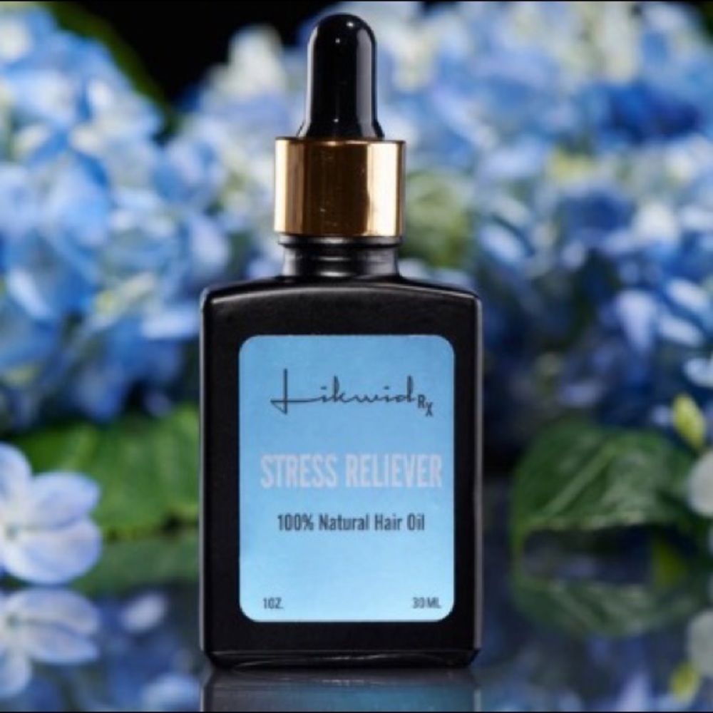 NEW Likwid Rx Stress Reliever Natural Hair Oil